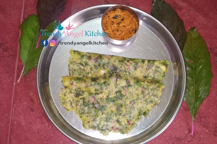 Amaranth leaves rotti