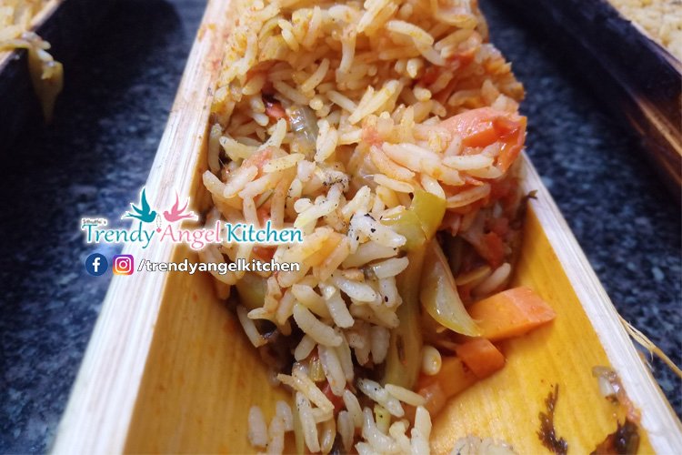 Bamboo Veg Biryani