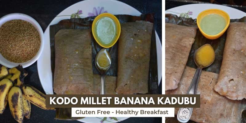 Kodo Millet Banana Kadubu