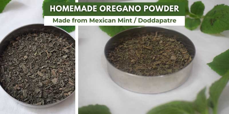 Homemade Oregano Powder