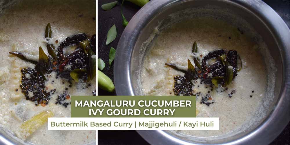 Mangalore Cucumber Ivy Gourd Curry