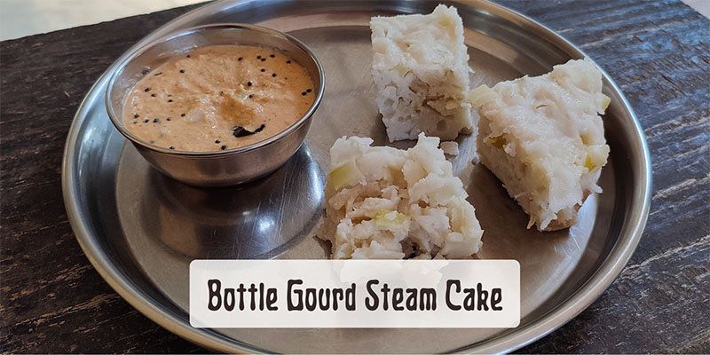 Bottle Gourd Steam Cake