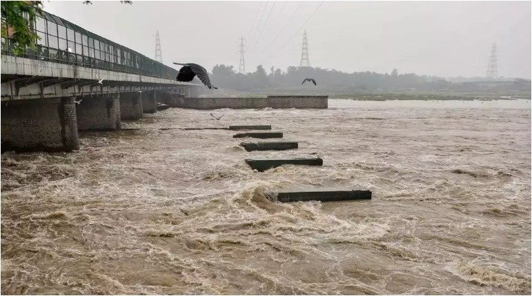 Yamuna River in Delhi