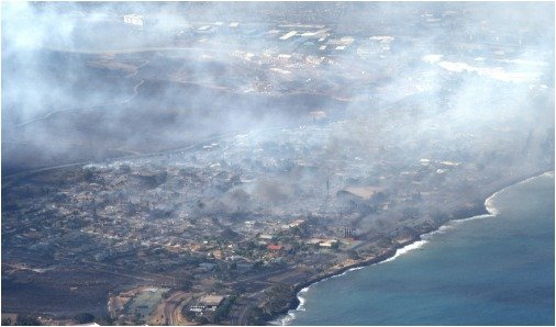 wildfires in Hawaii