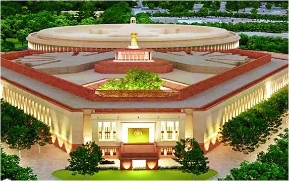 Indias new Parliament building - Central vista - sansad bhavan
