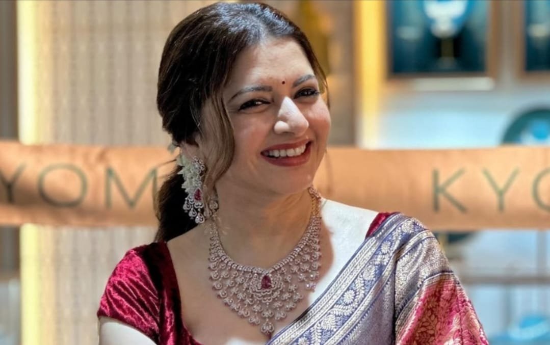 Bollywood actress Bhagyashree