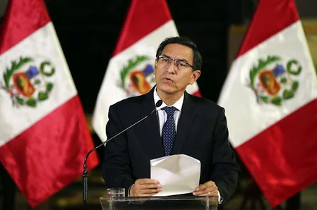 Peru ormer President Martin Vizcarra